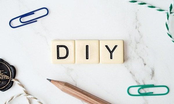 DIY made out of scrabble cubes