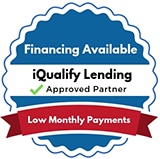 Leap Frog is an approved partner of iQualify Lending, offering financing and low monthly payments to clients.